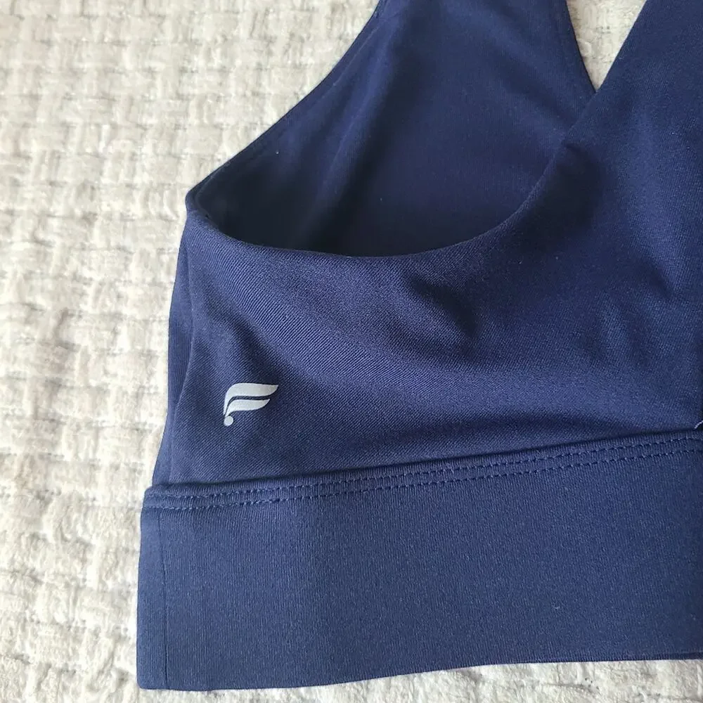Fabletics Women's Navy Blue Sports Bra Size XS